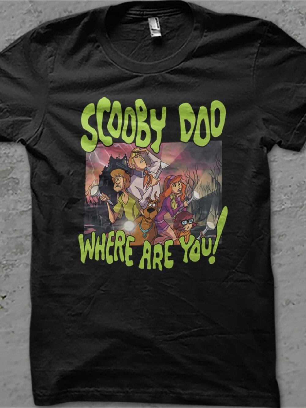 Vintage Scooby Doo Where Are You Halloween T Shirt, Scooby Doo Men Women Shirt